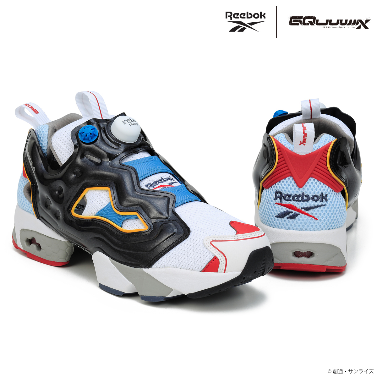 STRICT-G Reebok『機動戦士Gundam GQuuuuuuX』INSTAPUMP FURY 94 GQuuuuuuX