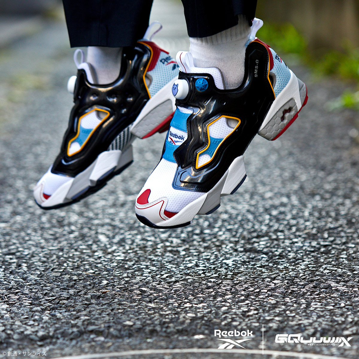 STRICT-G Reebok『機動戦士Gundam GQuuuuuuX』INSTAPUMP FURY 94 GQuuuuuuX