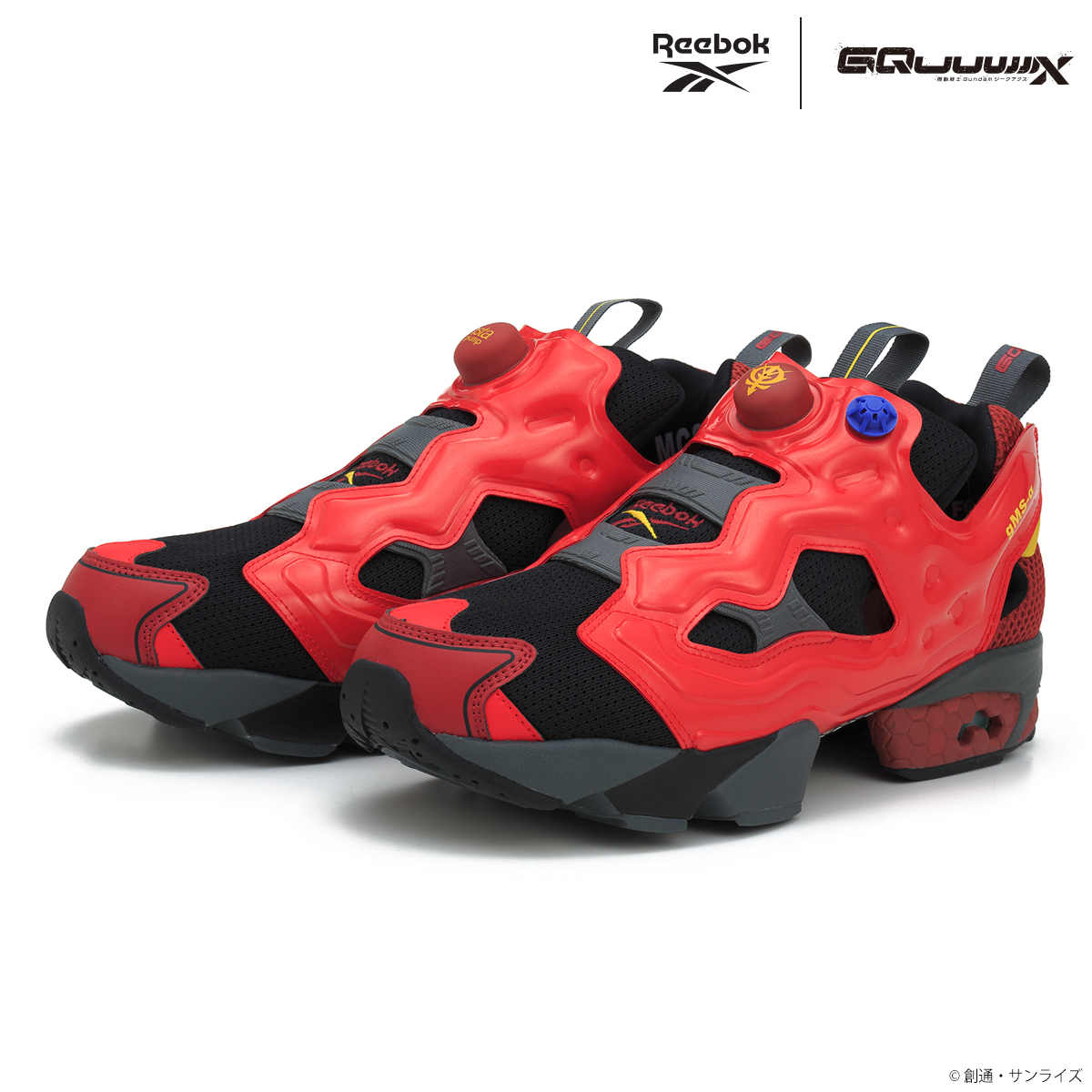 STRICT-G Reebok『機動戦士Gundam GQuuuuuuX』INSTAPUMP FURY 94 RED GUNDAM