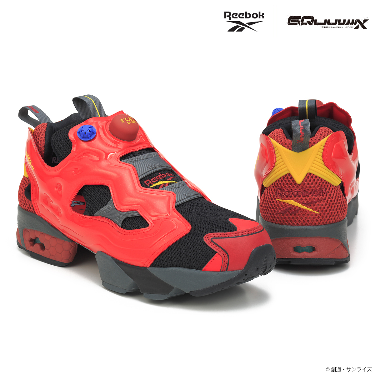 STRICT-G Reebok『機動戦士Gundam GQuuuuuuX』INSTAPUMP FURY 94 RED GUNDAM