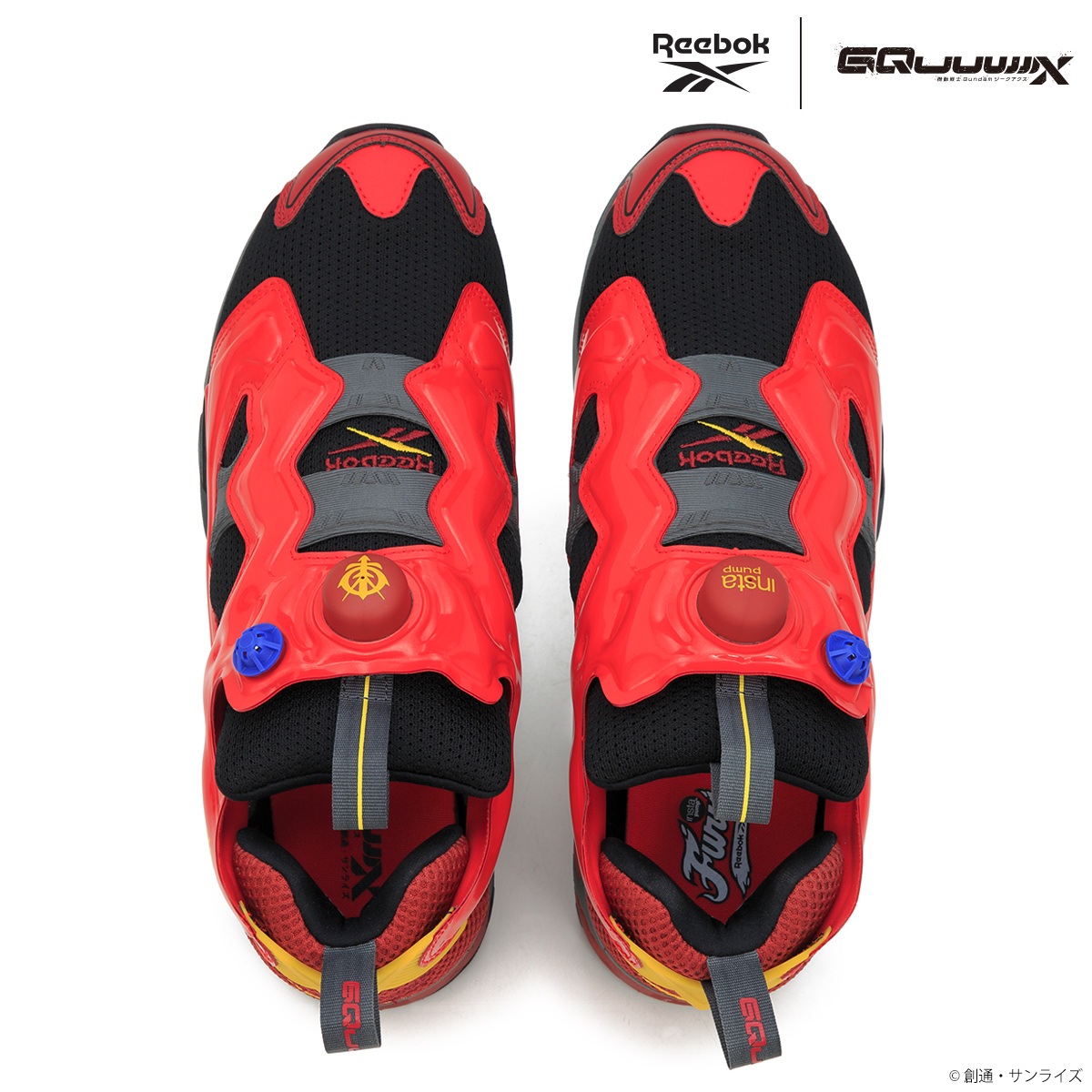 STRICT-G Reebok『機動戦士Gundam GQuuuuuuX』INSTAPUMP FURY 94 RED GUNDAM