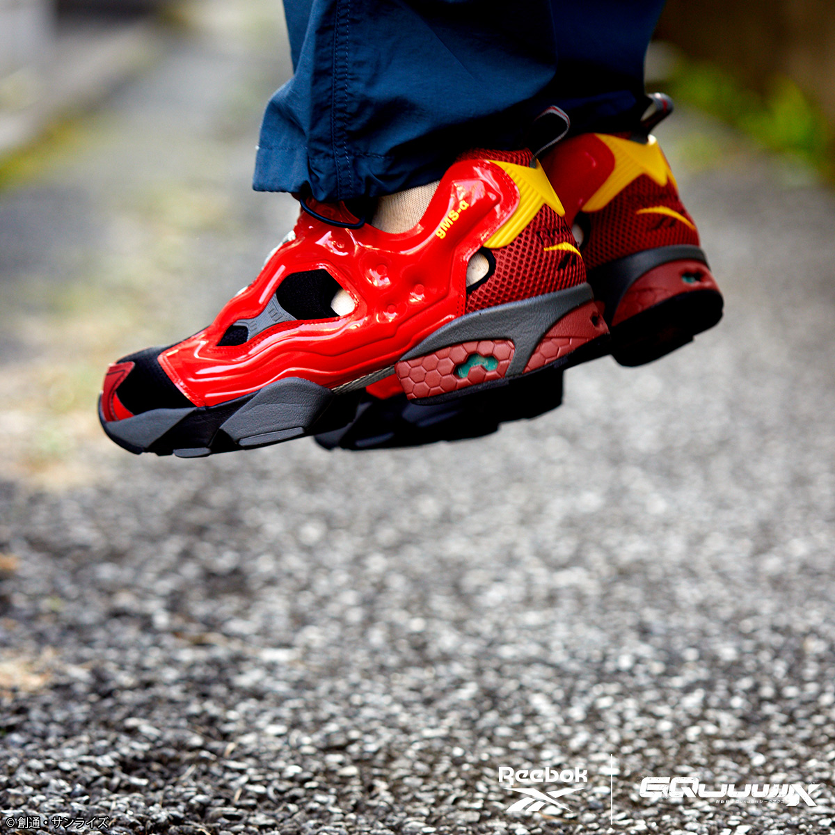 STRICT-G Reebok『機動戦士Gundam GQuuuuuuX』INSTAPUMP FURY 94 RED GUNDAM