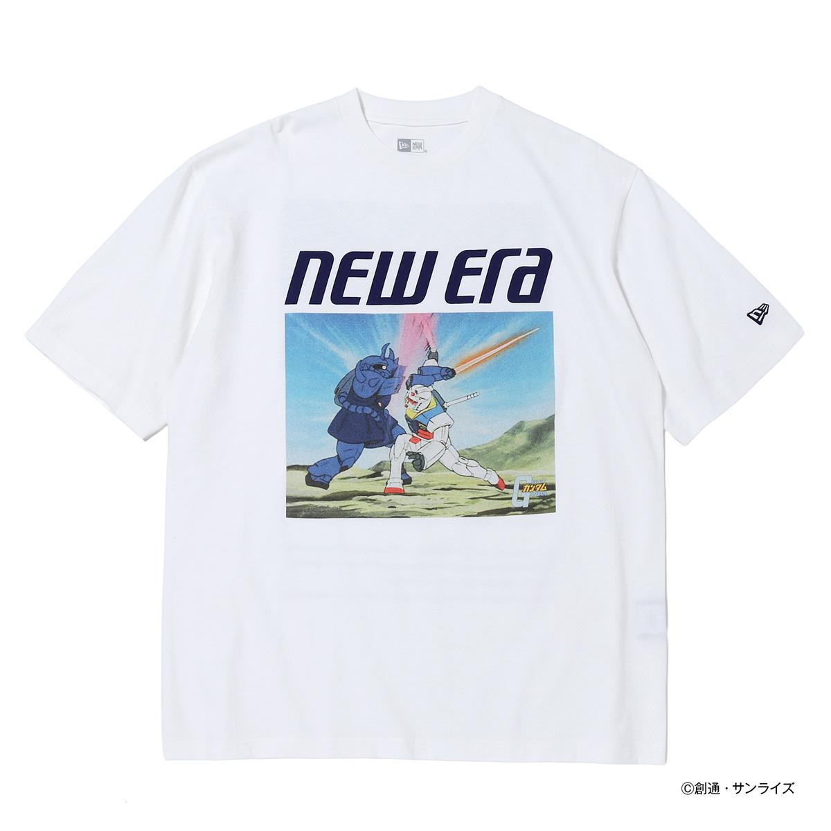 STRICT-G NEW ERA(R)『機動戦士ガンダム』T-SHIRT GUNDAM VS GOUF