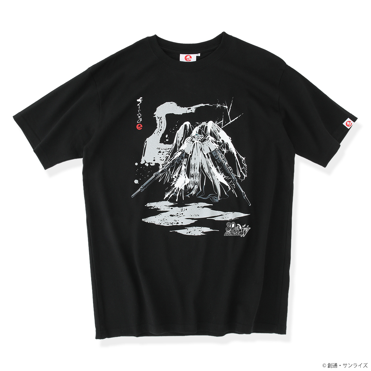 STRICT-G JAPAN『新機動戦記ガンダムW -Operation 30th-』Tシャツ ウイングガンダムゼロ クロークドカスタム柄