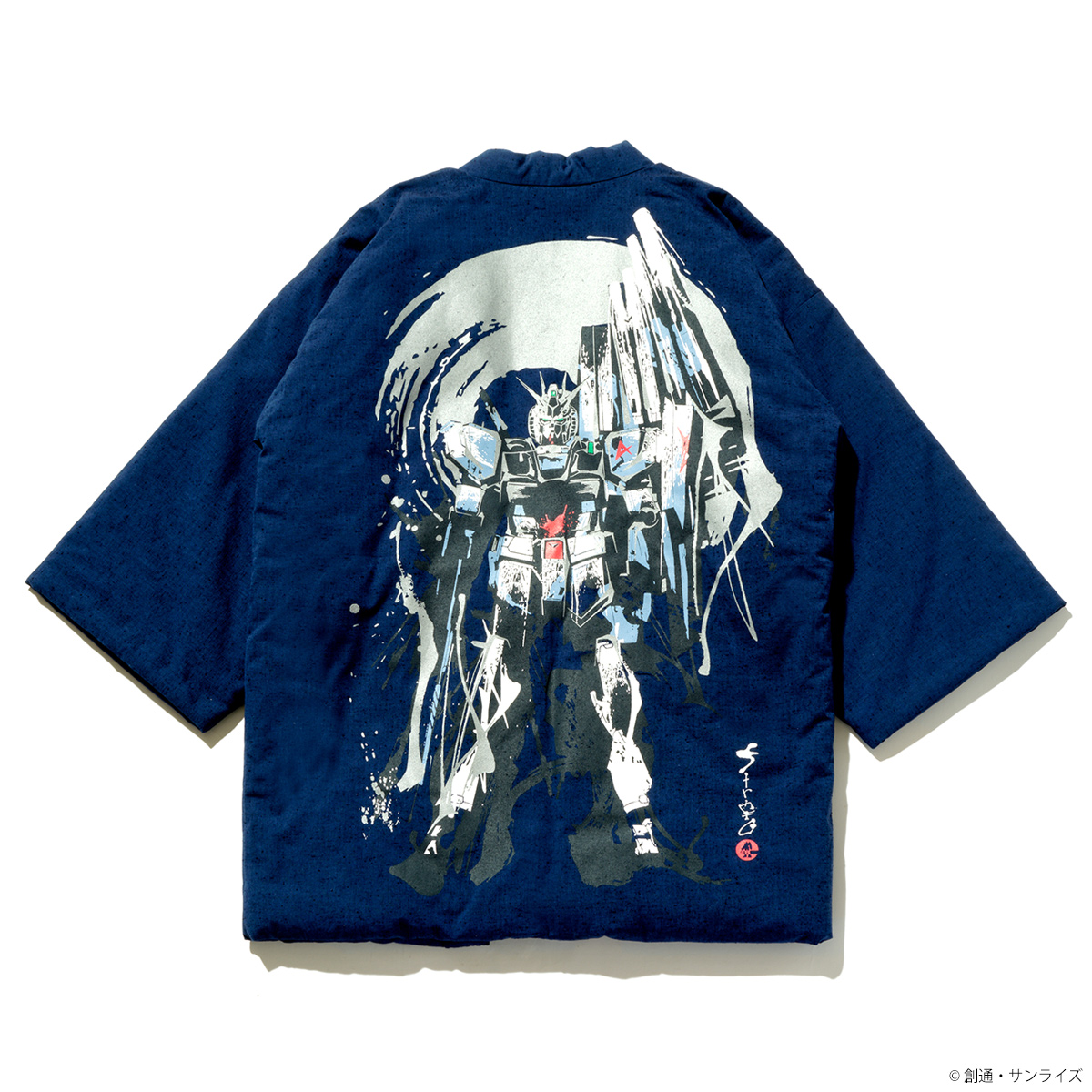 STRICT-G JAPAN 宮田織物『機動戦士ガンダム 逆襲のシャア』半纏 νガンダム
