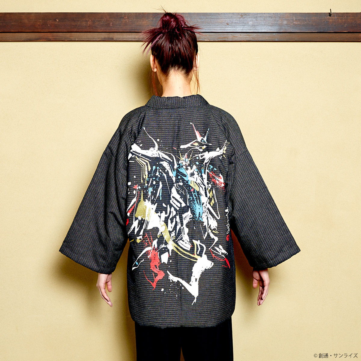 STRICT-G JAPAN 宮田織物『機動戦士ガンダム 閃光のハサウェイ キルケーの魔女』半纏 ペーネロペー