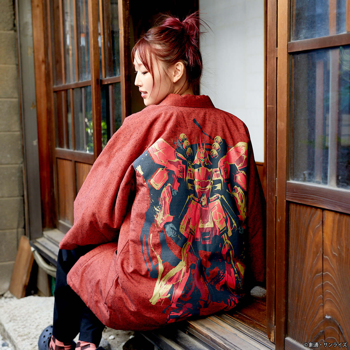 STRICT-G JAPAN 宮田織物『機動戦士ガンダム 逆襲のシャア』半纏 サザビー