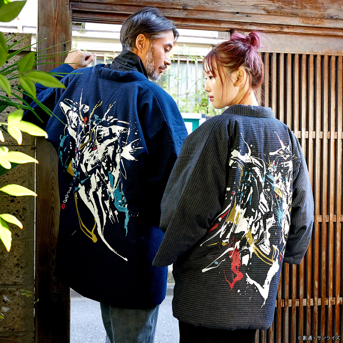 STRICT-G JAPAN 宮田織物『機動戦士ガンダム 閃光のハサウェイ キルケーの魔女』半纏 ペーネロペー