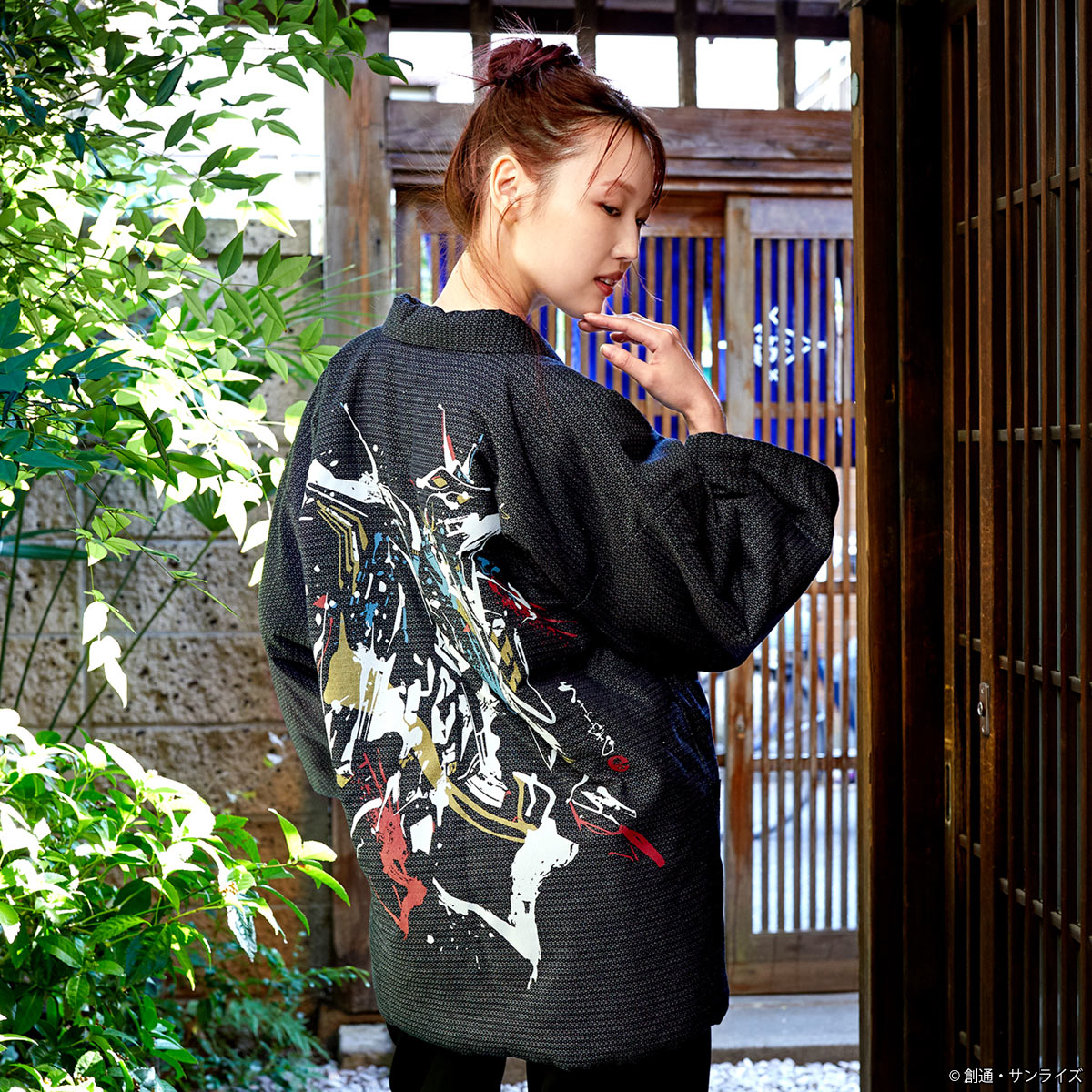 STRICT-G JAPAN 宮田織物『機動戦士ガンダム 閃光のハサウェイ キルケーの魔女』半纏 ペーネロペー