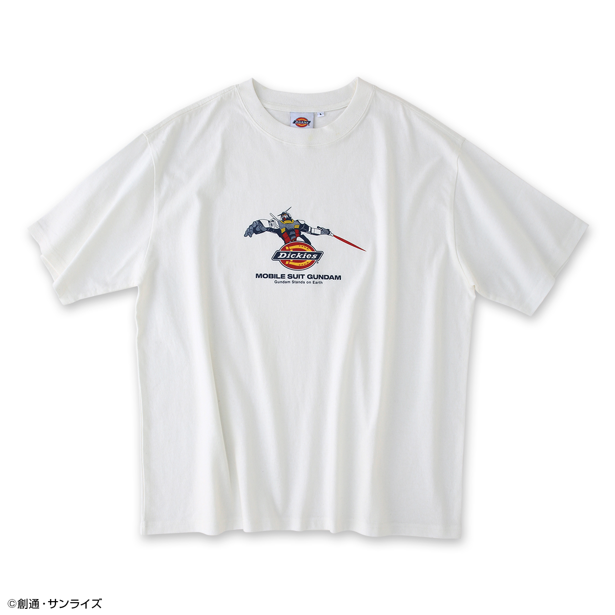 STRICT-G Dickies『機動戦士ガンダム』TシャツB ホワイト