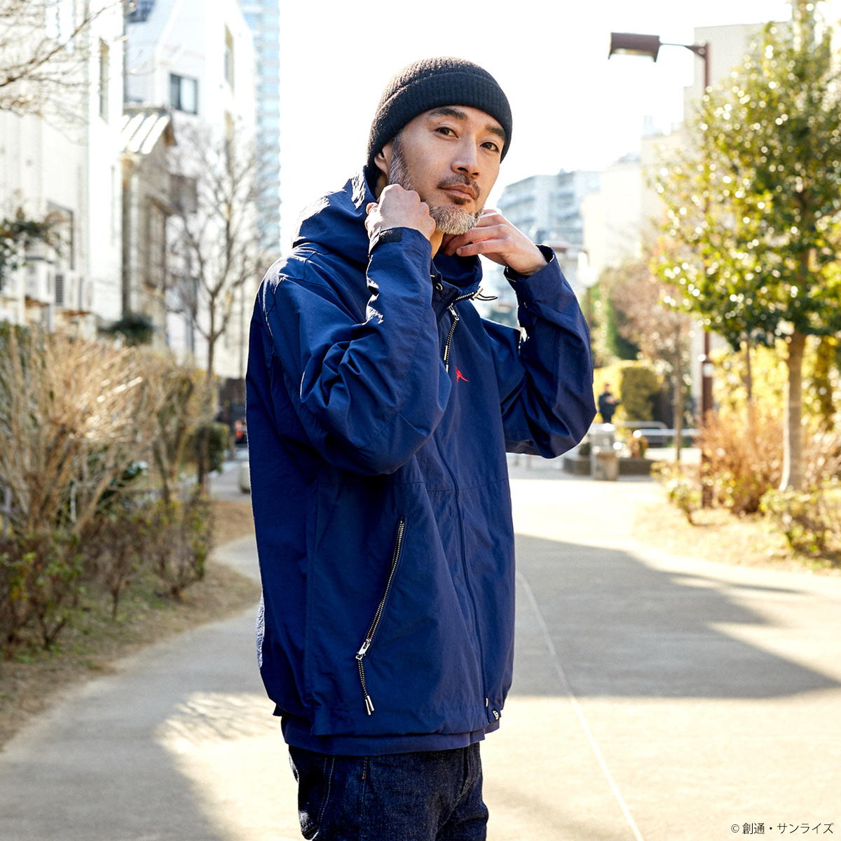 STRICT-G『機動戦士ガンダム 逆襲のシャア』ワッシャーナイロンパーカー