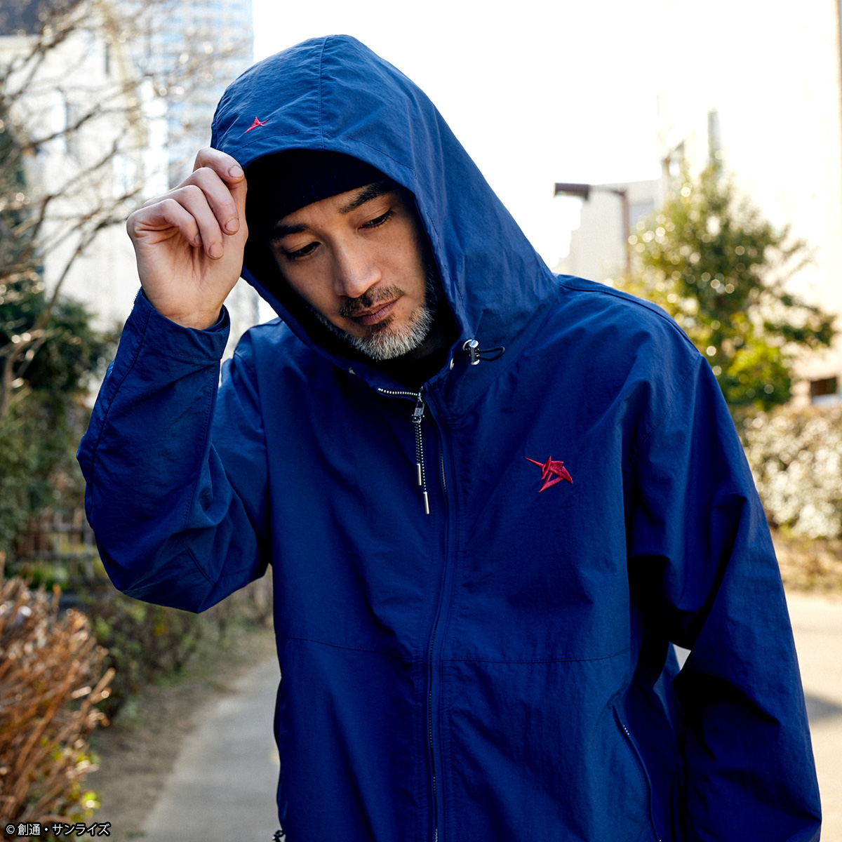 STRICT-G『機動戦士ガンダム 逆襲のシャア』ワッシャーナイロンパーカー