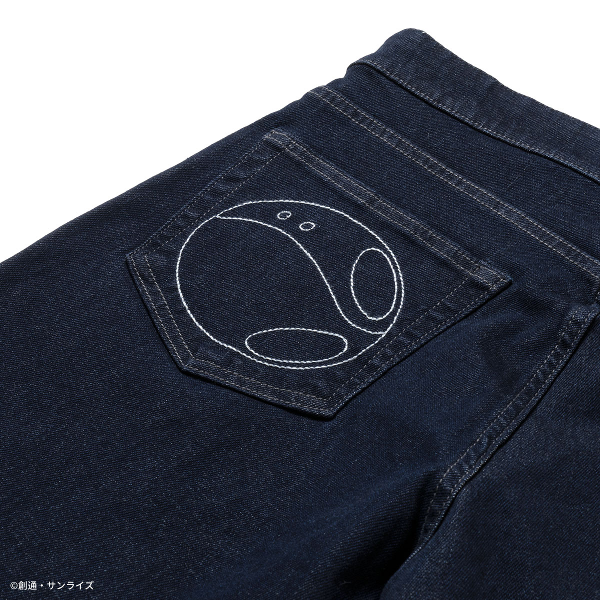 STRICT-G EDWIN『機動戦士ガンダム』JERSEYSデニム ルーズテーパード ハロ