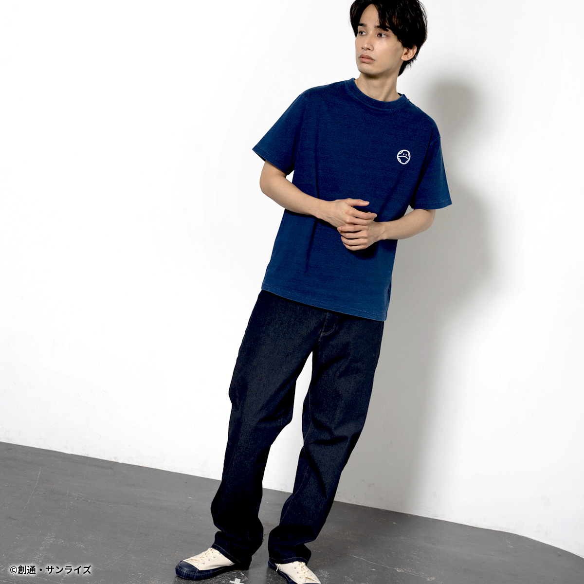 STRICT-G EDWIN『機動戦士ガンダム』JERSEYSデニム ルーズテーパード ハロ