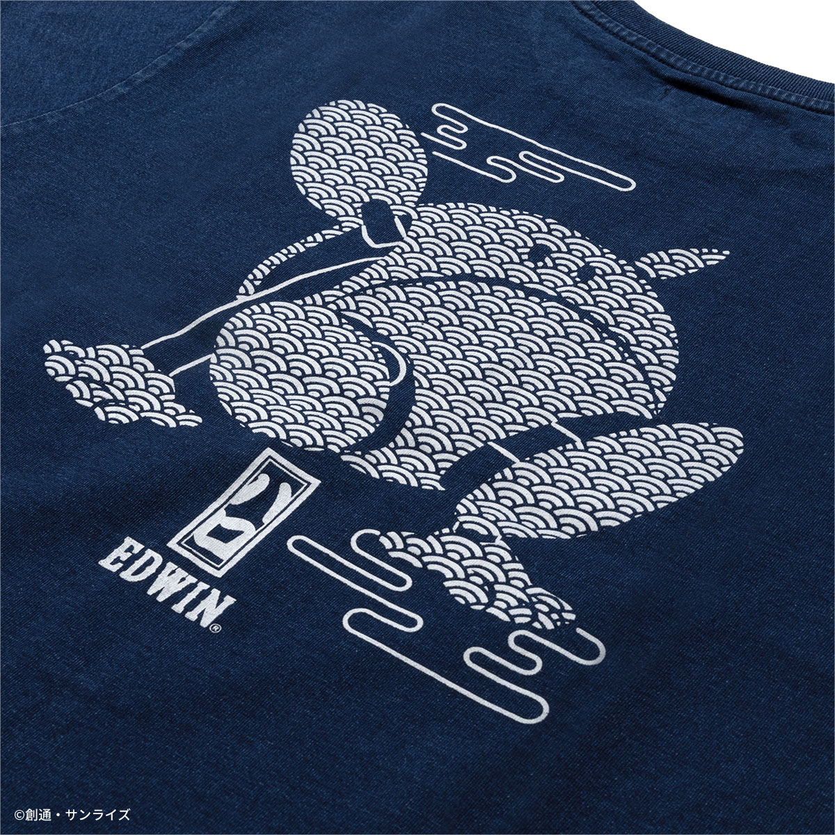 STRICT-G EDWIN『機動戦士ガンダム』インディゴTシャツ ハロ柄