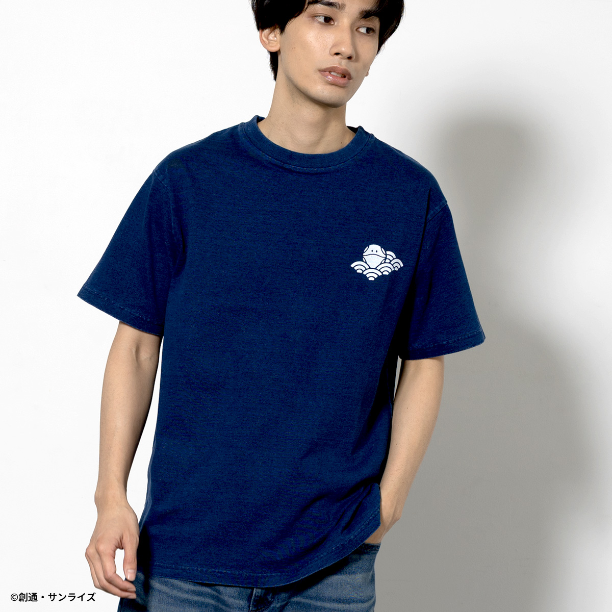 STRICT-G EDWIN『機動戦士ガンダム』インディゴTシャツ ハロ柄