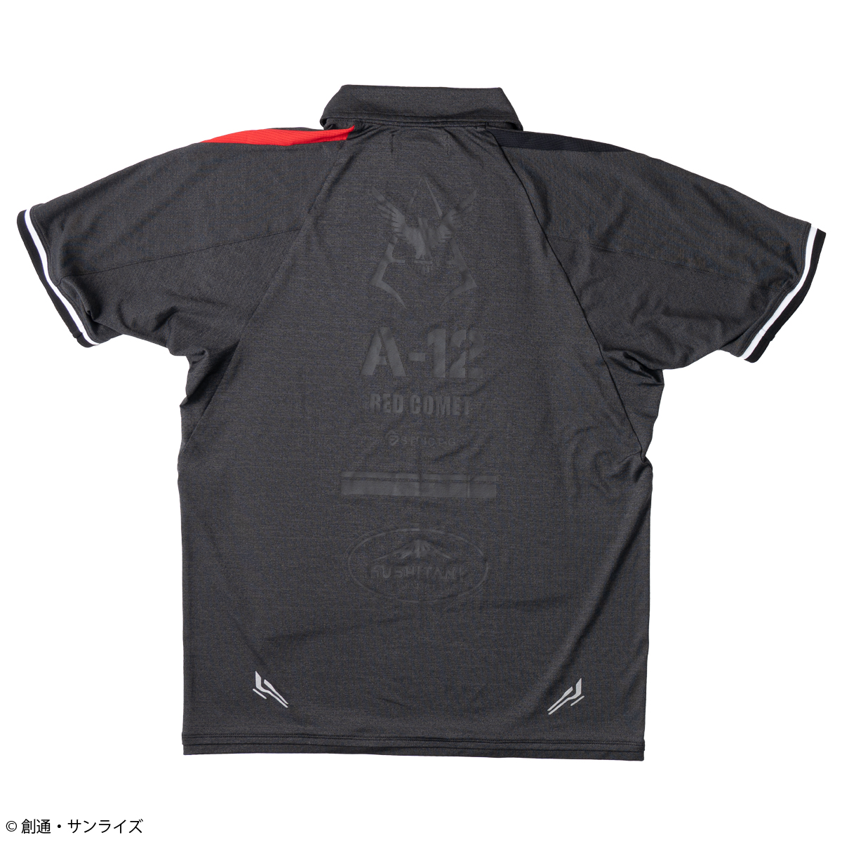 STRICT-G KUSHITANI『機動戦士ガンダム』AQUA POLOSHIRTS RED COMET