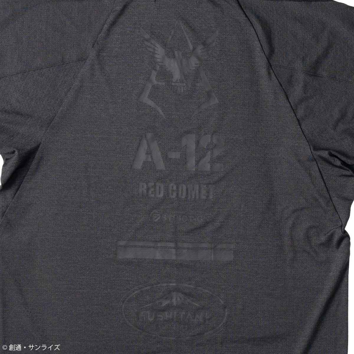 STRICT-G KUSHITANI『機動戦士ガンダム』AQUA POLOSHIRTS RED COMET
