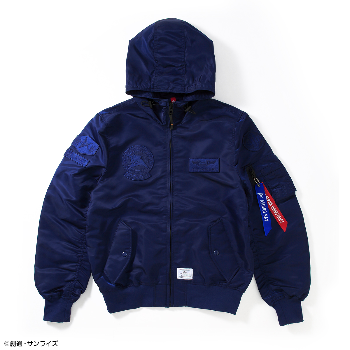 STRICT-G ALPHA『機動戦士ガンダム 逆襲のシャア』L2B HOODED GEN II FLIGHT JACKET アムロ・レイ