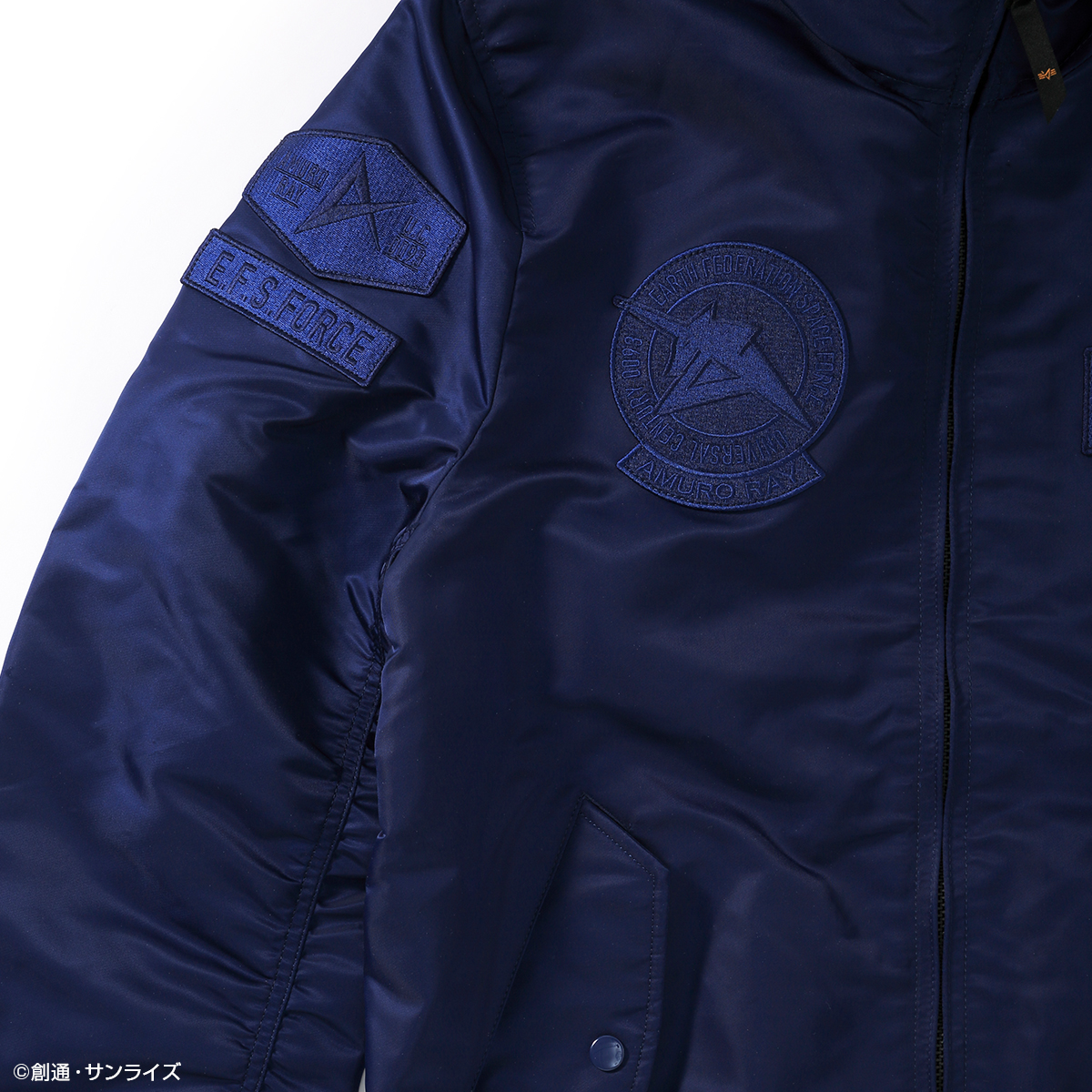 STRICT-G ALPHA『機動戦士ガンダム 逆襲のシャア』L2B HOODED GEN II FLIGHT JACKET アムロ・レイ