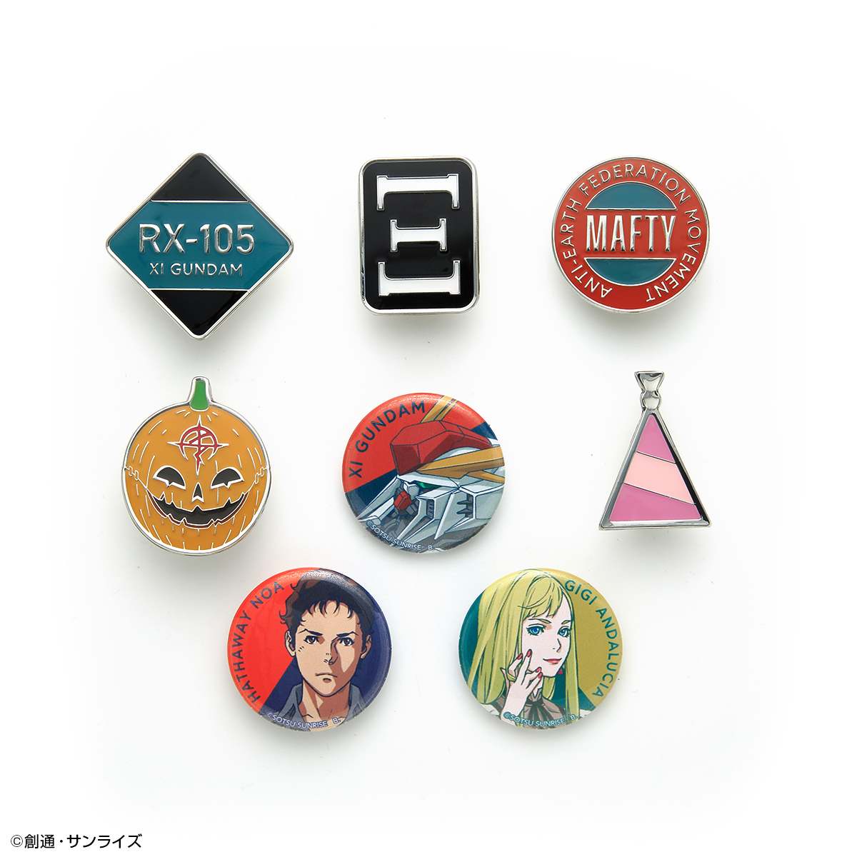 STRICT-G『機動戦士ガンダム 閃光のハサウェイ キルケーの魔女』缶バッジセット