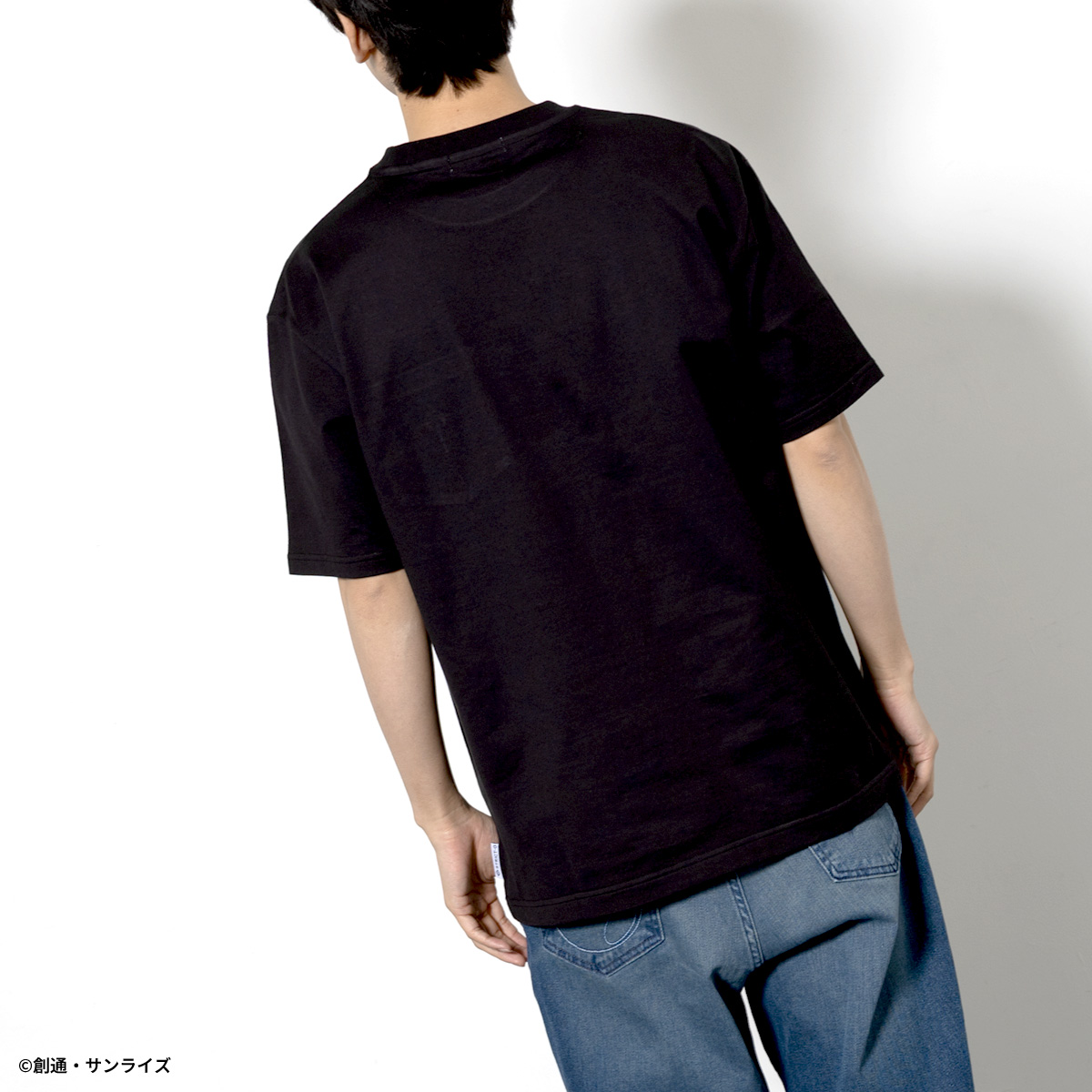 STRICT-G BASIC『機動戦士ガンダム 閃光のハサウェイ キルケーの魔女』ポケット付き刺繍Tシャツ MAFTY ブラック