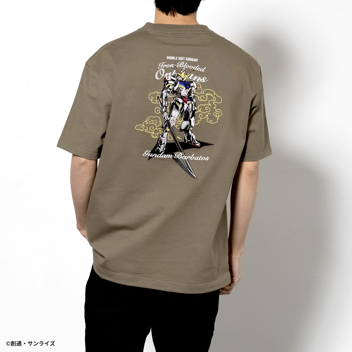 STRICT-G『機動戦士ガンダム 鉄血のオルフェンズ』刺繍Tシャツ ガンダム・バルバトス
