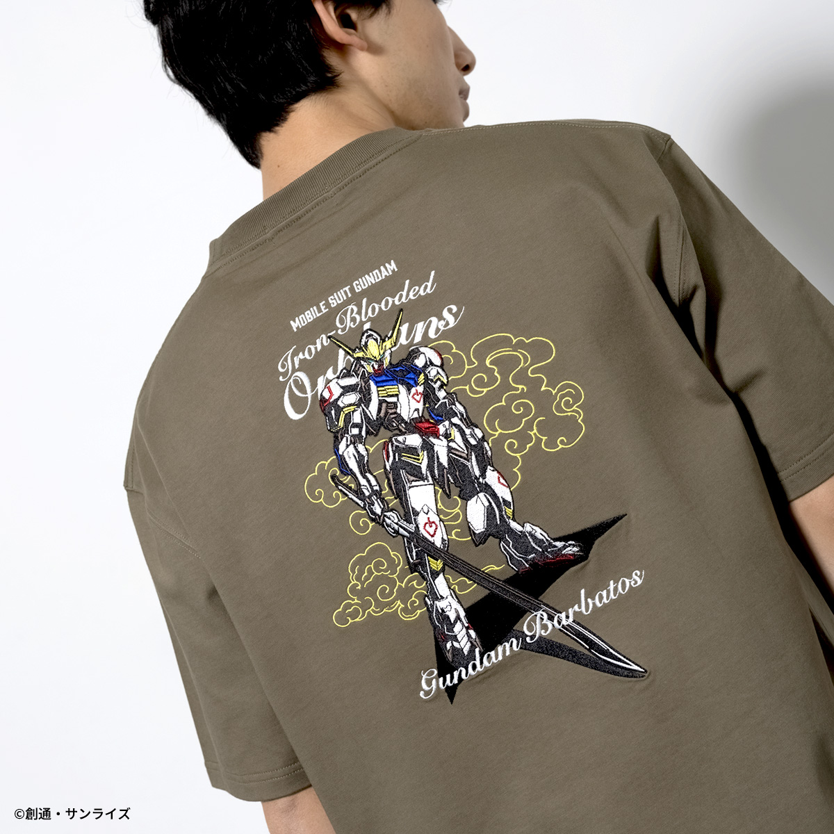 STRICT-G『機動戦士ガンダム 鉄血のオルフェンズ』刺繍Tシャツ ガンダム・バルバトス