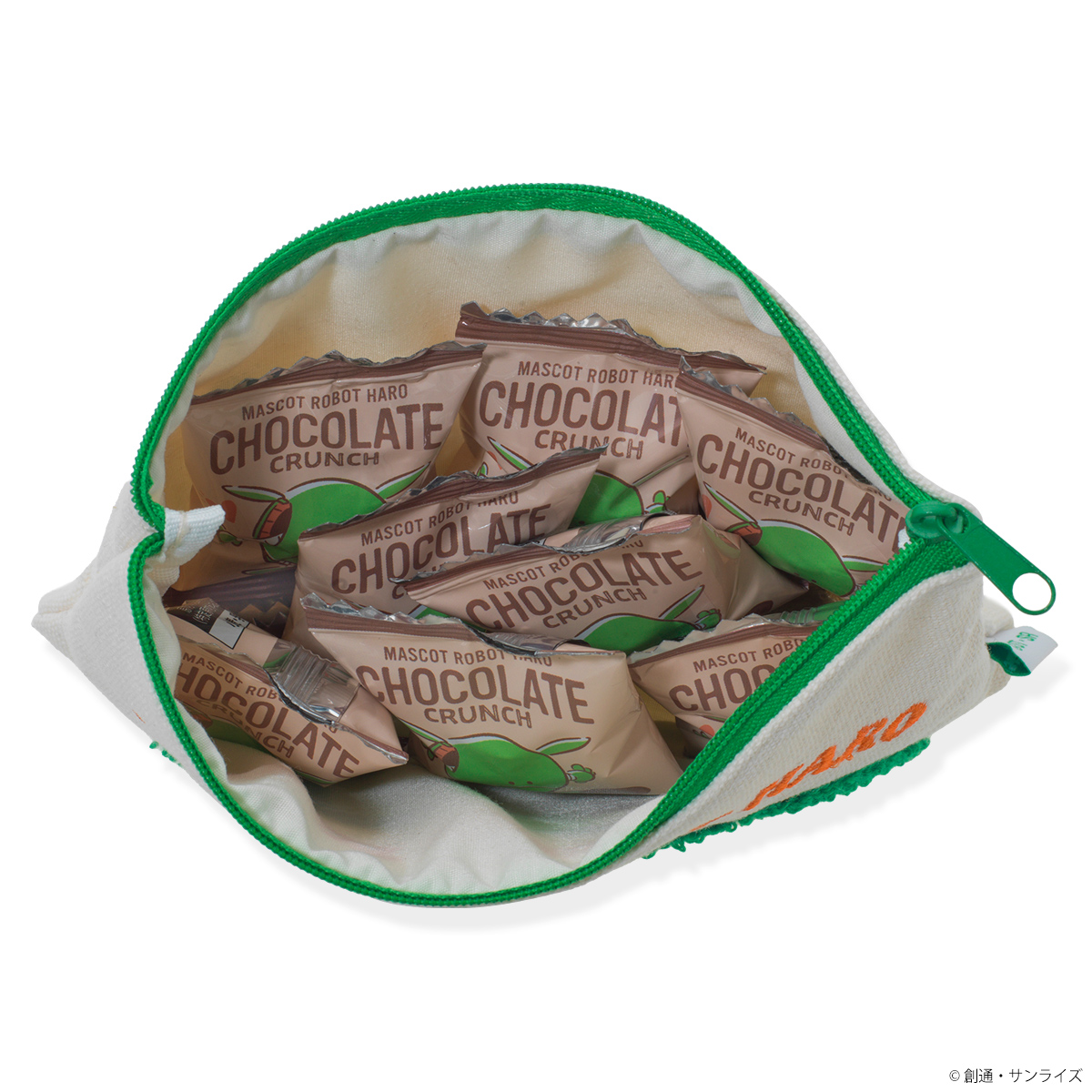 STRICT-G『機動戦士ガンダム』チョコクランチ入りハロポーチ