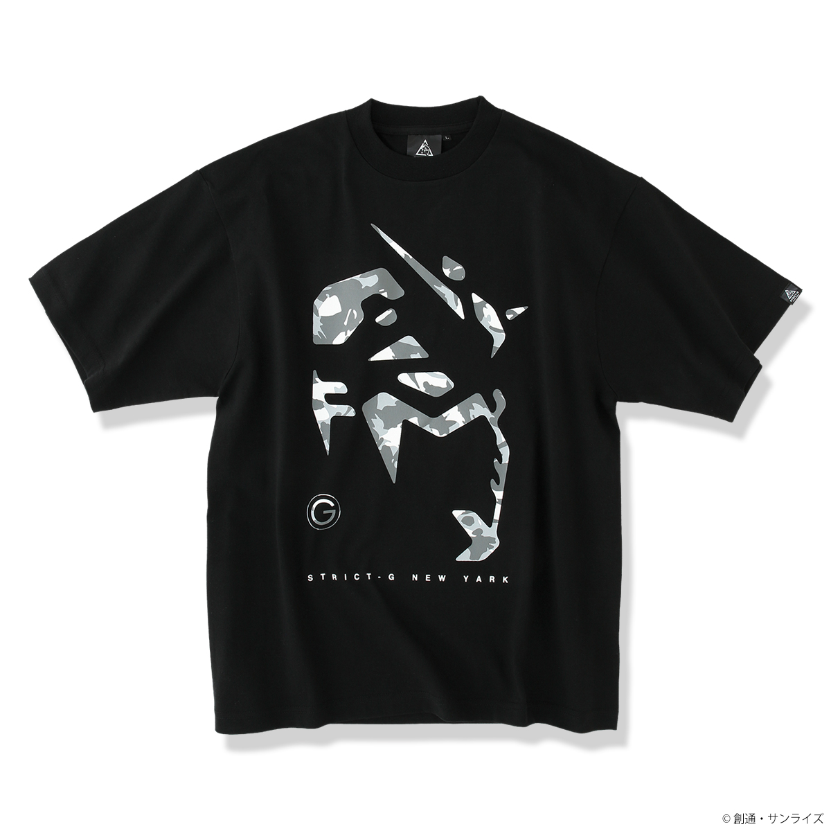 STRICT-G NEW YARK『機動戦士ガンダム』Tシャツ ガンダム迷彩柄