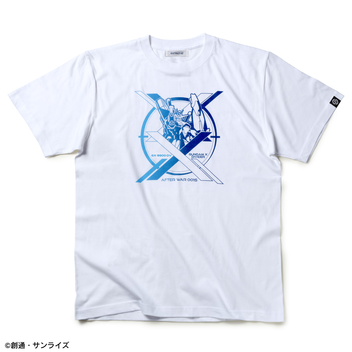 STRICT-G『機動新世紀ガンダムX』Tシャツ ガンダムXディバイダー アイコン グラデーション