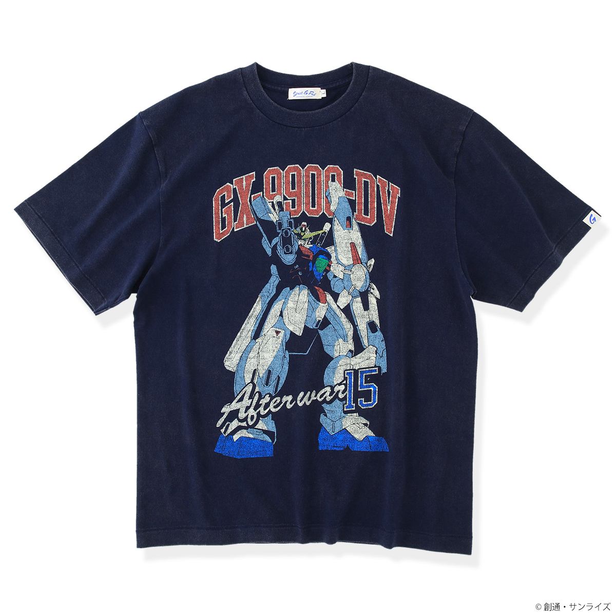 STRICT-G.Fab『機動新世紀ガンダムX』ユーズドスタイル Tシャツ ガンダムXディバイダー