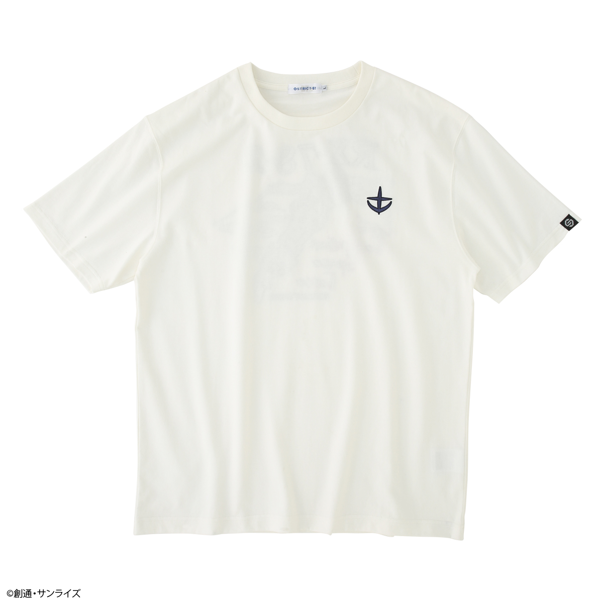STRICT-G『機動戦士ガンダム』刺繍Tシャツ RX-78-2 GUNDAM ver.2