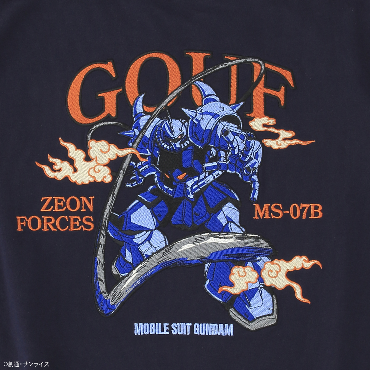 STRICT-G『機動戦士ガンダム』刺繍Tシャツ MS-07B GOUF