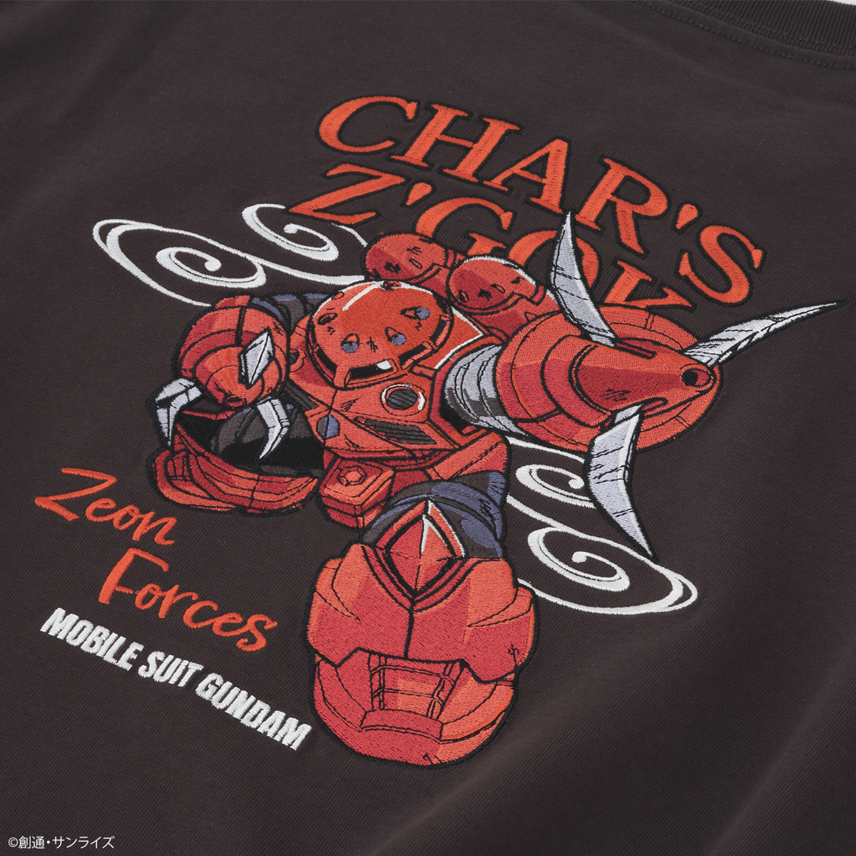 STRICT-G『機動戦士ガンダム』刺繍Tシャツ MSM-07S CHAR’S Z’GOK
