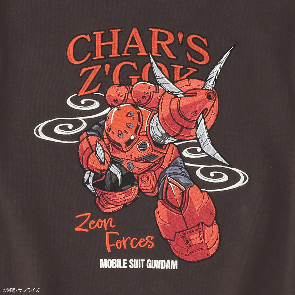 STRICT-G『機動戦士ガンダム』刺繍Tシャツ MSM-07S CHAR’S Z’GOK