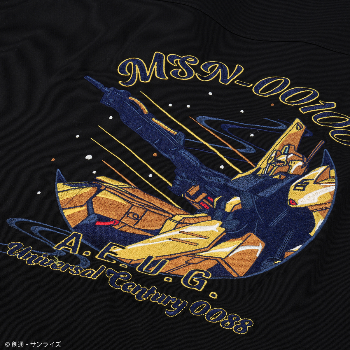 STRICT-G『機動戦士ガンダムZZ』刺繍オープンカラーシャツ MSN-00100 百式