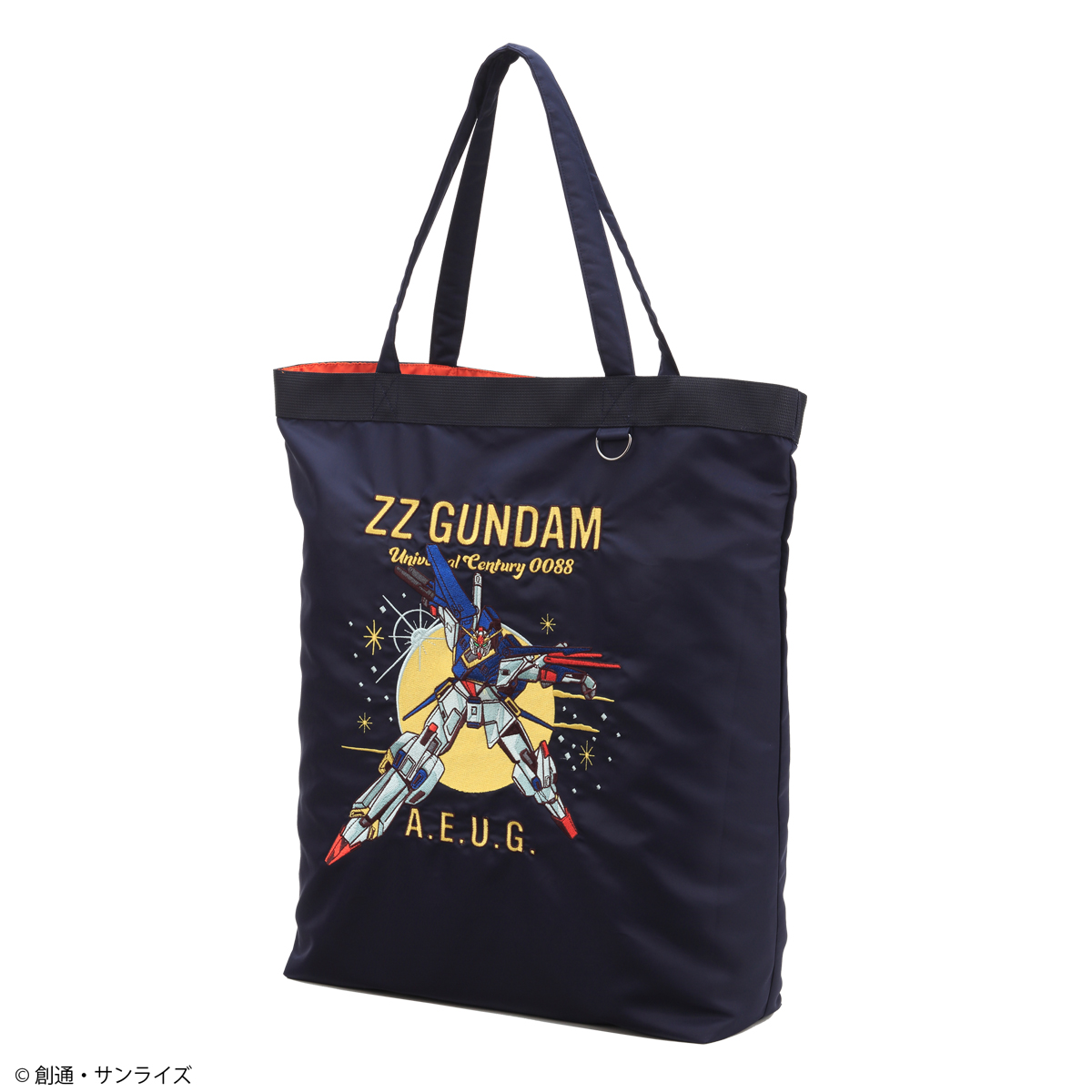 STRICT-G『機動戦士ガンダムＺＺ』ナイロン刺繍トートバッグ MSZ-010 ＺＺガンダム