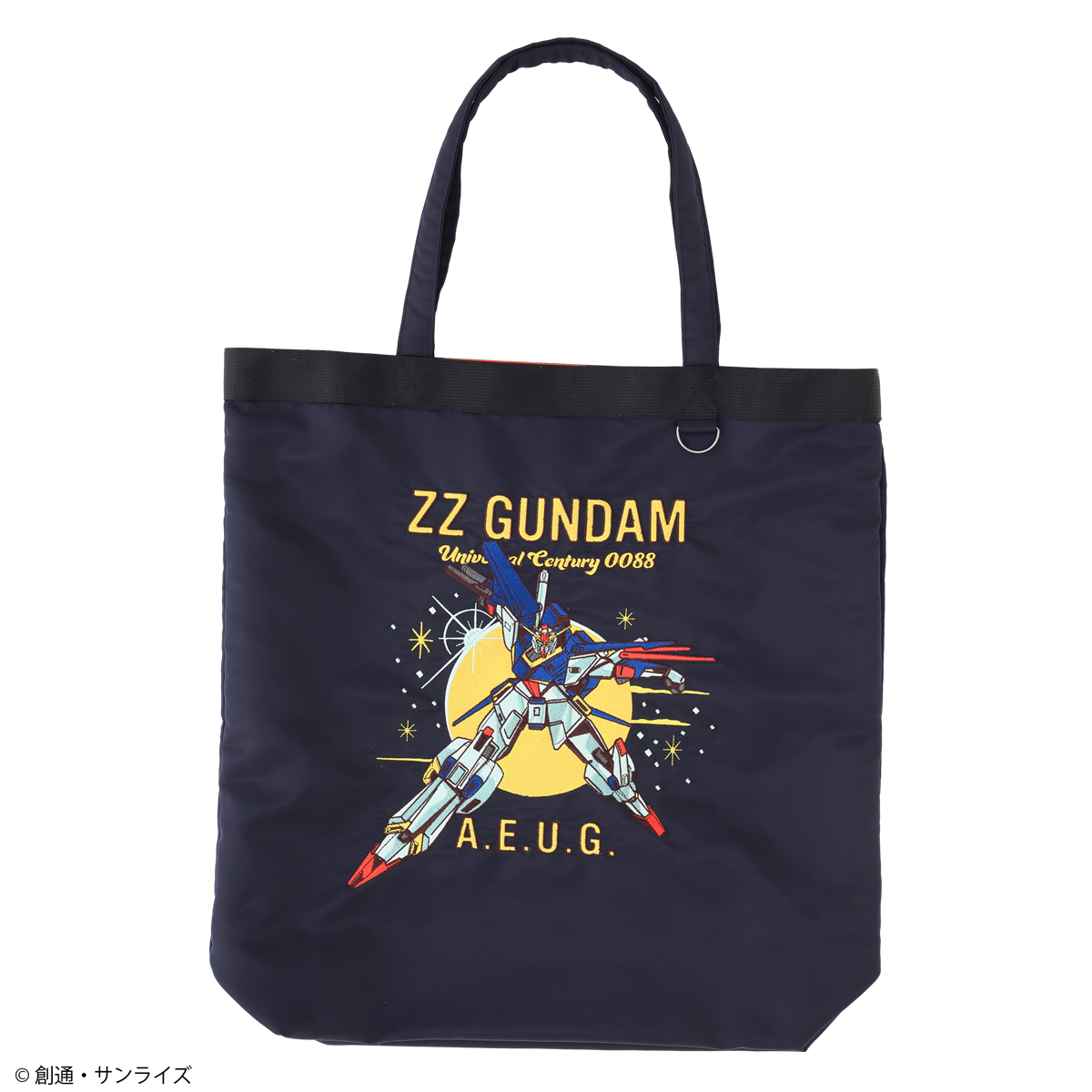 STRICT-G『機動戦士ガンダムＺＺ』ナイロン刺繍トートバッグ MSZ-010 ＺＺガンダム