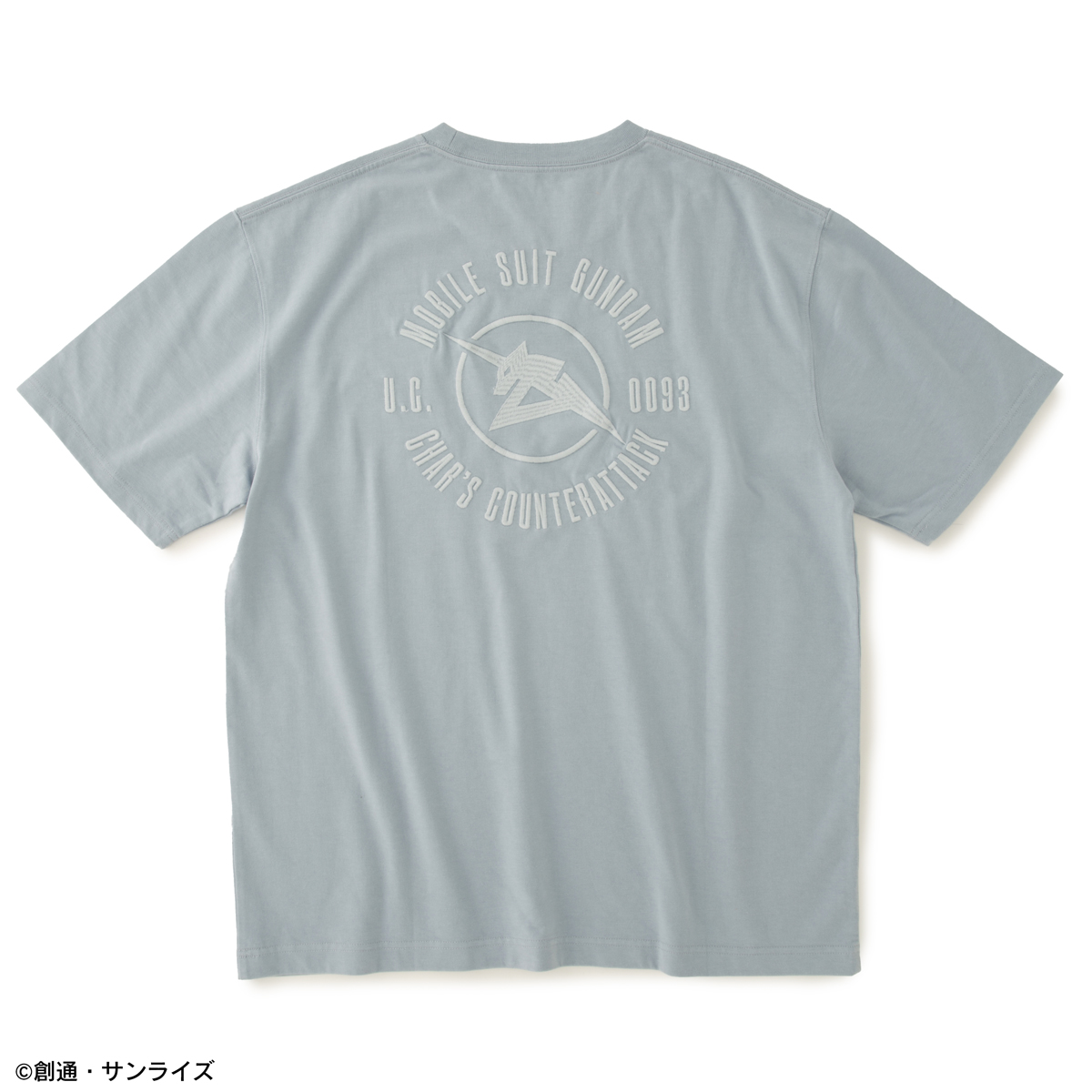 STRICT-G『機動戦士ガンダム 逆襲のシャア』ロゴマーク刺繍Tシャツ アムロ・レイ