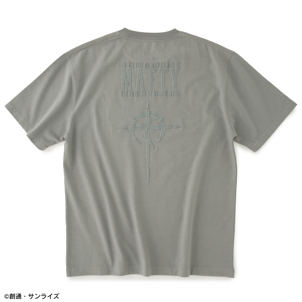 STRICT-G『機動戦士ガンダム 閃光のハサウェイ キルケーの魔女』ロゴマーク刺繍Tシャツ MAFTY