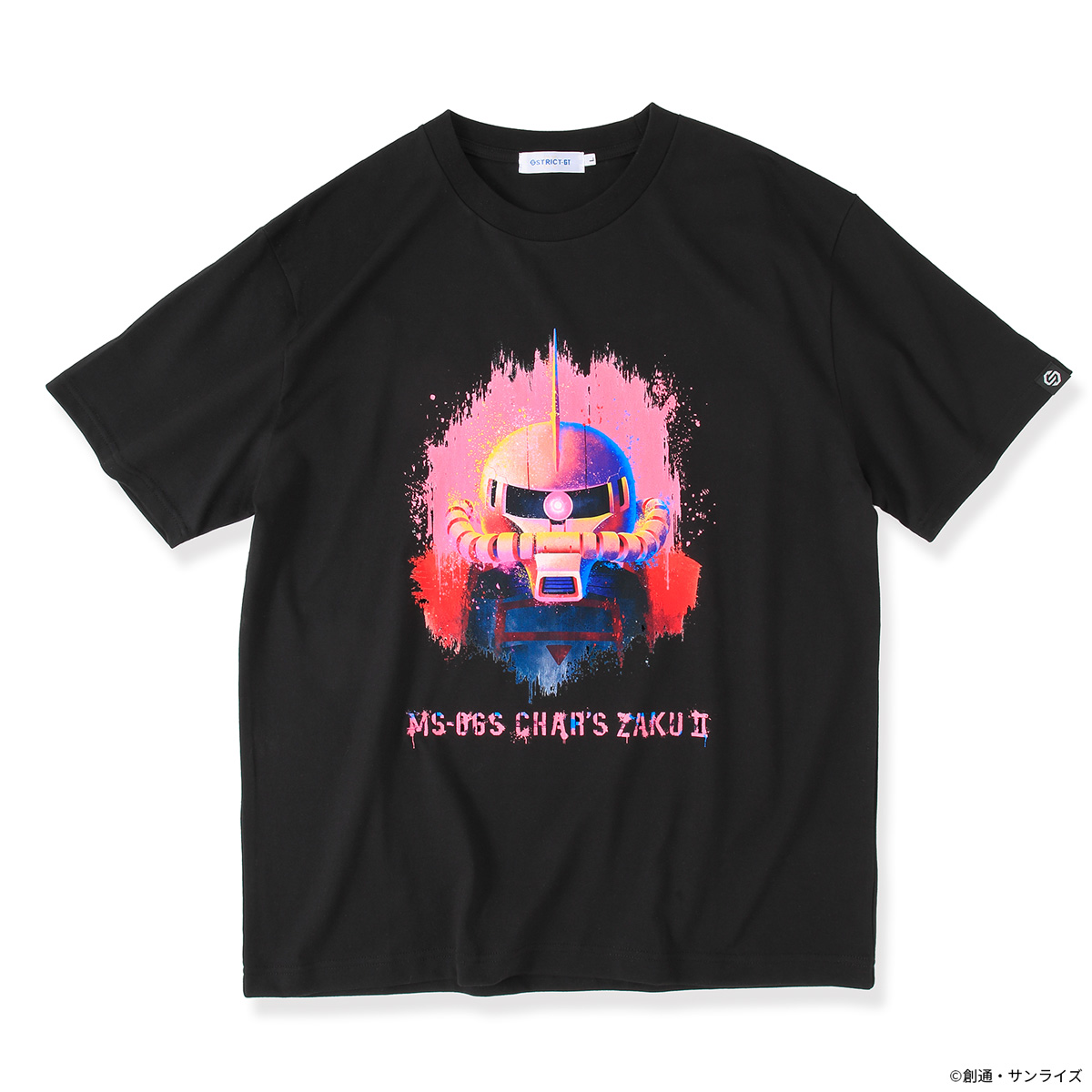 STRICT-G GRAFFITI『機動戦士ガンダム』Tシャツ シャア専用ザクII