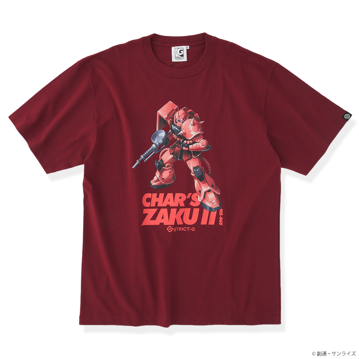 STRICT-G The Animation『機動戦士ガンダム』Tシャツ シャア専用ザクII