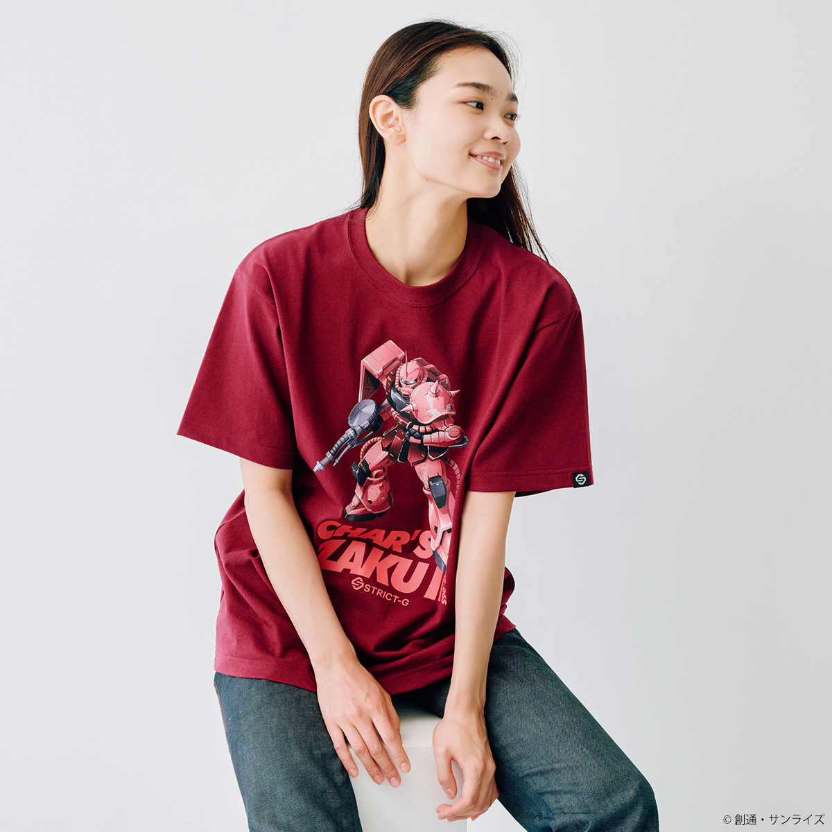 STRICT-G The Animation『機動戦士ガンダム』Tシャツ シャア専用ザクII