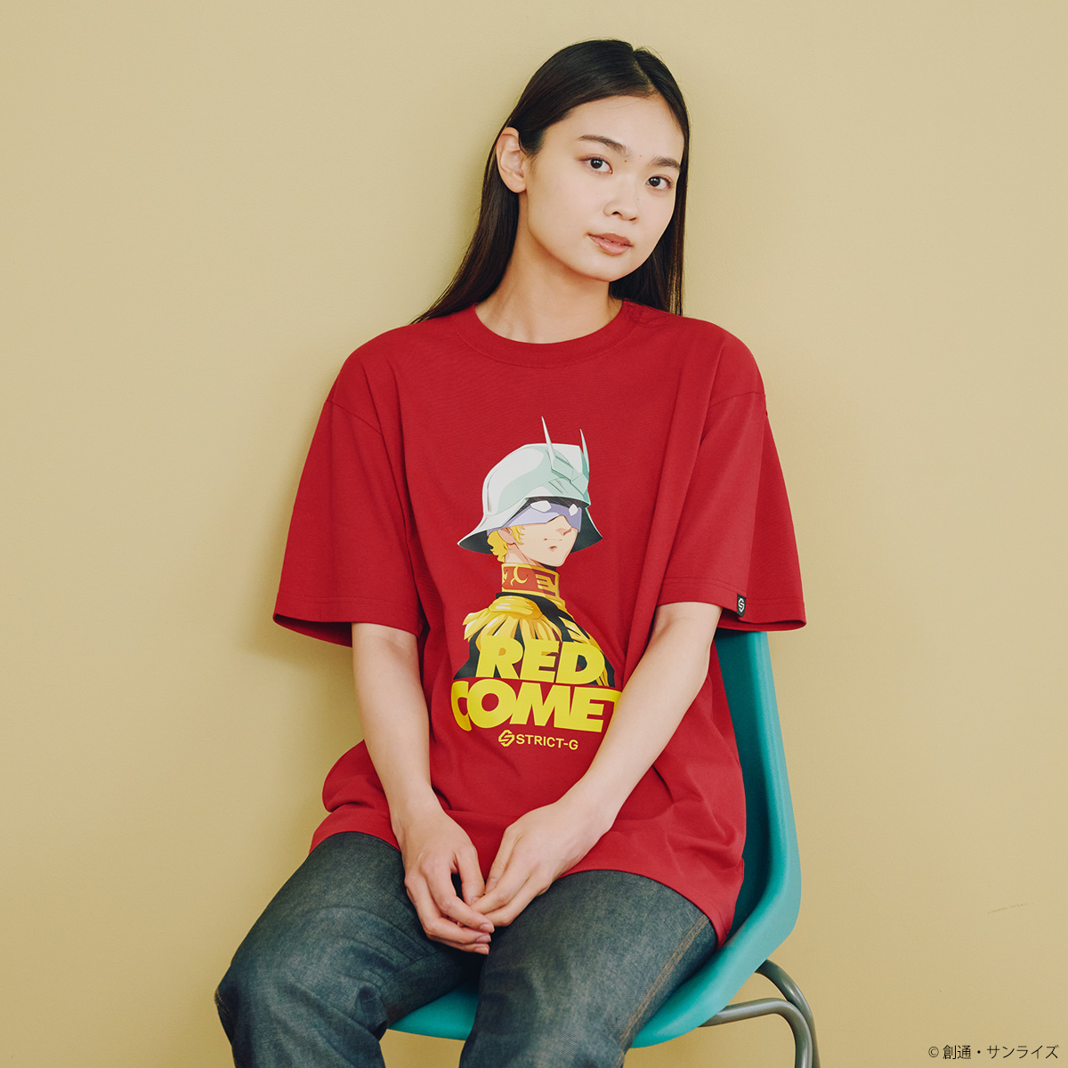 STRICT-G The Animation『機動戦士ガンダム』Tシャツ シャア・アズナブル