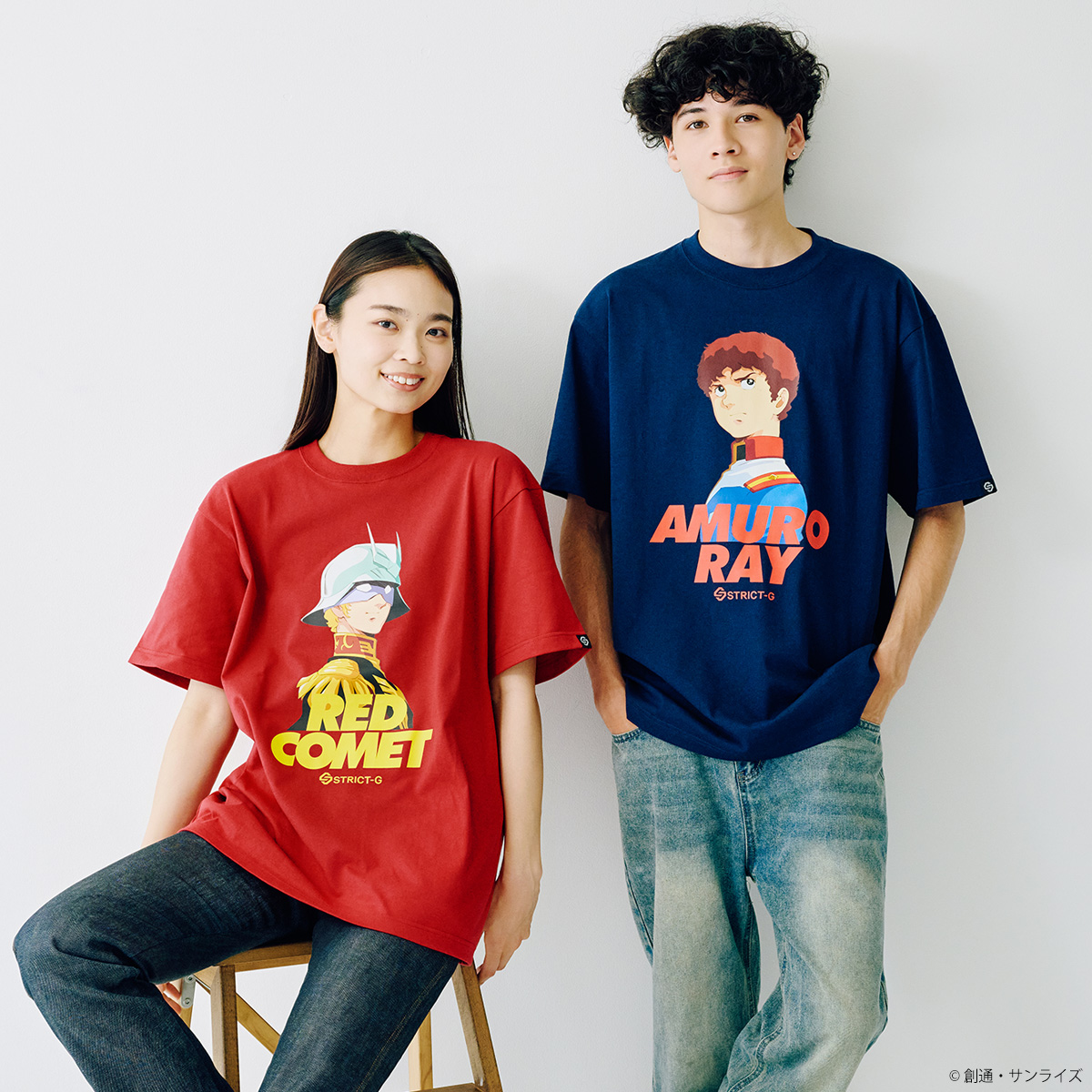 STRICT-G The Animation『機動戦士ガンダム』Tシャツ シャア・アズナブル