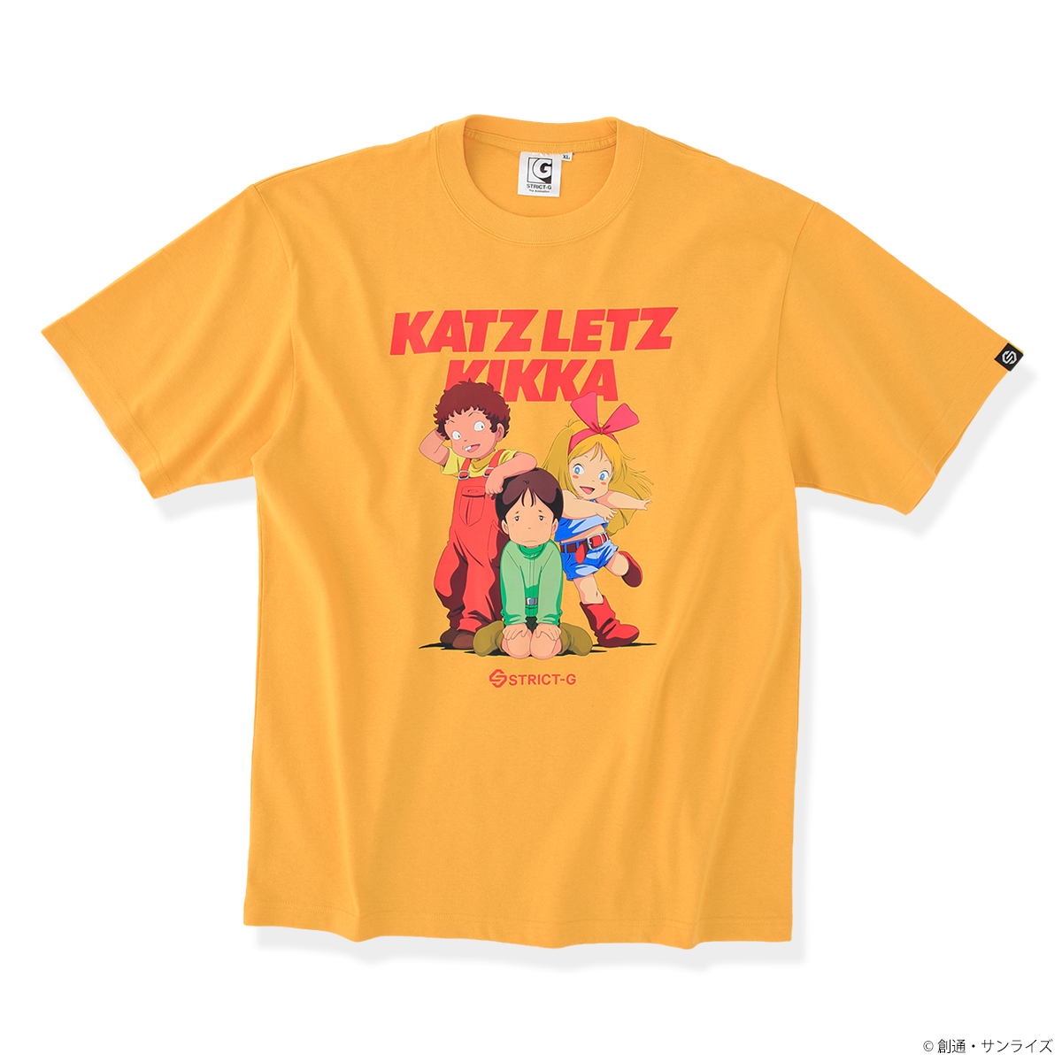 STRICT-G The Animation『機動戦士ガンダム』Tシャツ カツ・レツ・キッカ
