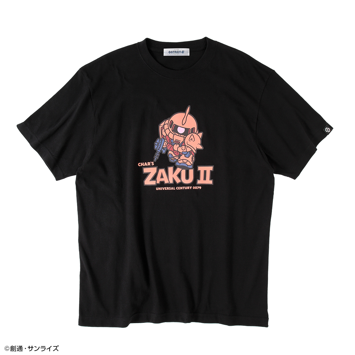 STRICT-G『機動戦士ガンダム』MSデフォルメTシャツ シャア専用ザクII