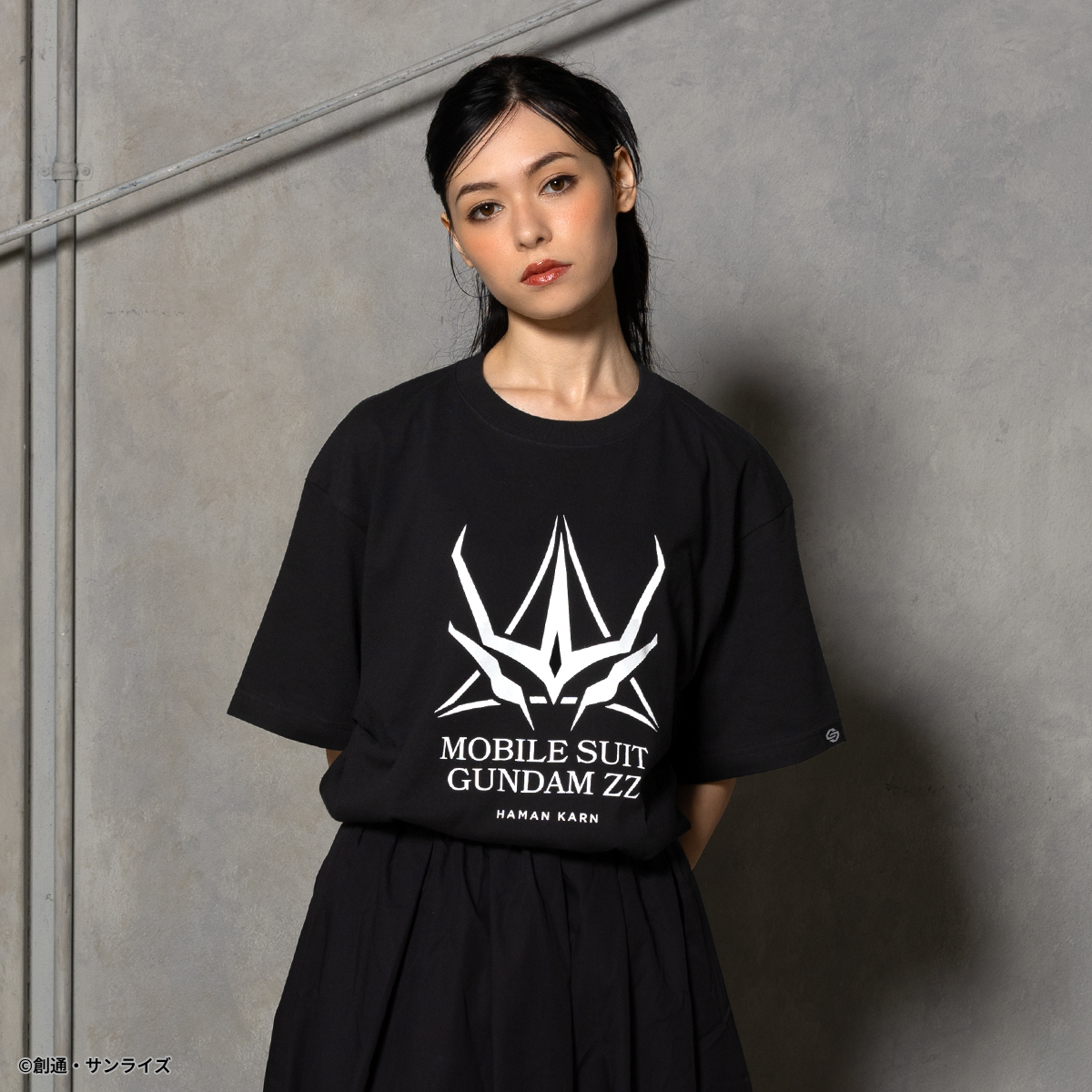 STRICT-G『機動戦士ガンダムＺＺ』Tシャツ ハマーン・カーン マスク