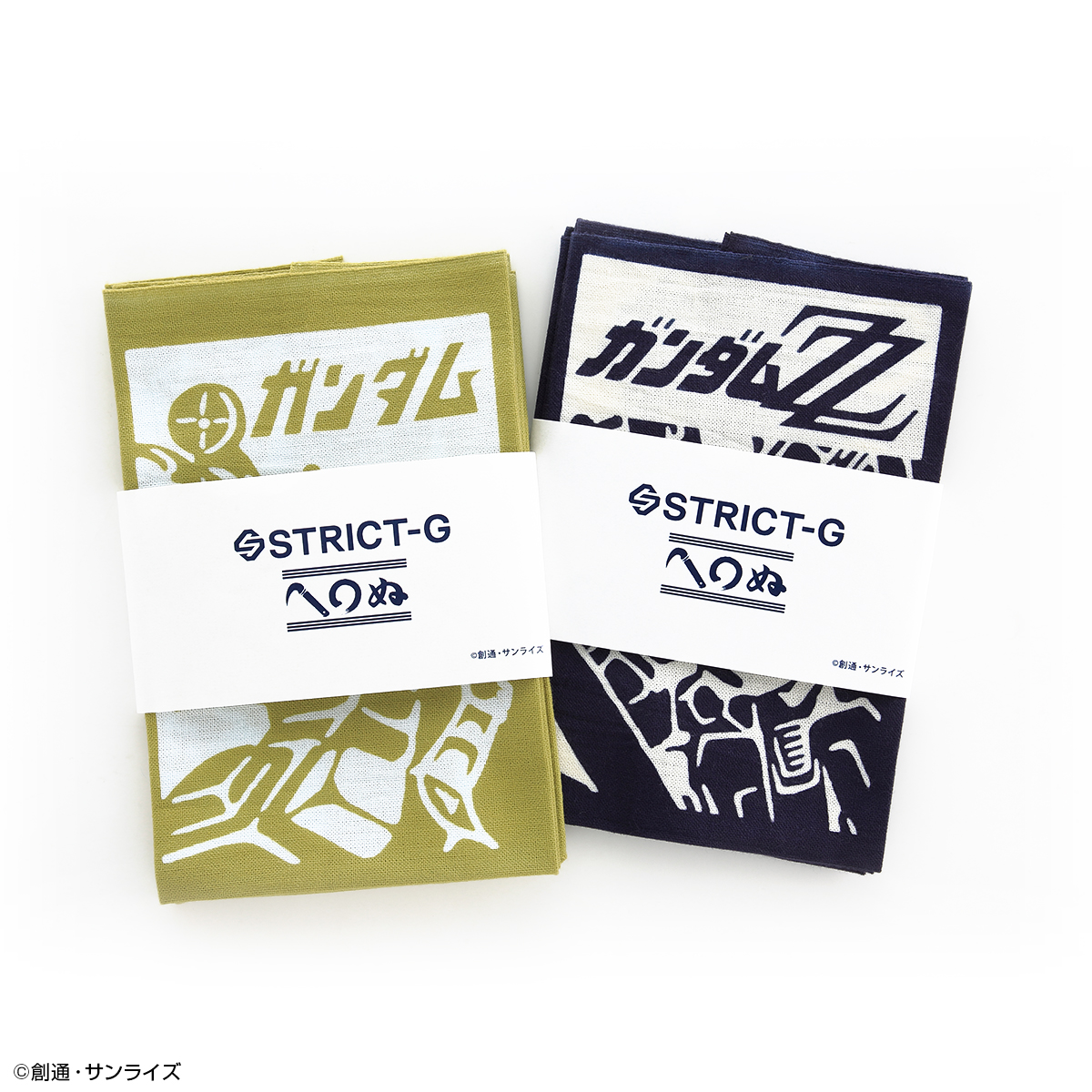 STRICT-G かまわぬ『機動戦士ガンダムZZ』手ぬぐい 手習帖